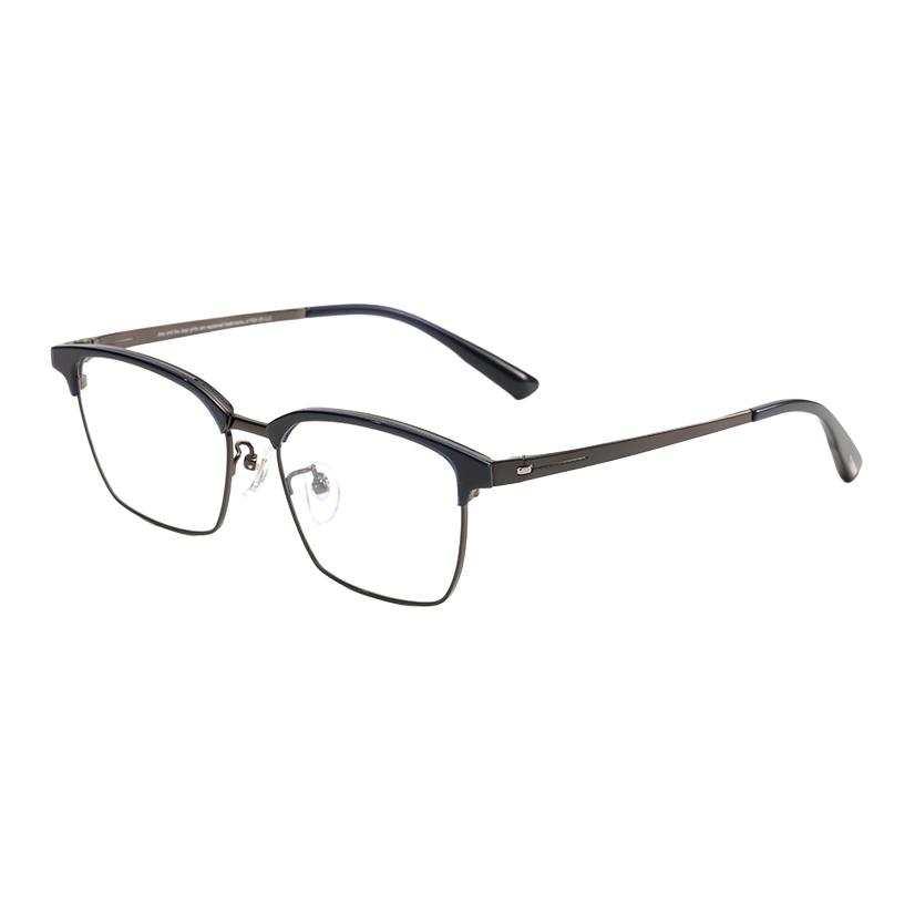 Jeep Jeep Β Titanium Square Eyeglass Frames Men's Gray