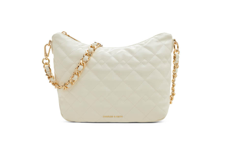 CHARLES&KEITH PU Polyurethane Crossbody Bags Medium Women's Multicolor