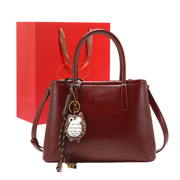 PAYOT Microfiber Synthetic Leather Wedding Bag, Shoulder Bag, Crossbody Bag, Handbag Regular Women's Burgundy