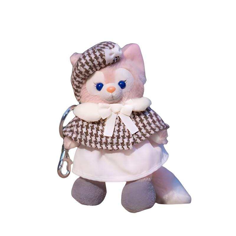 Disney 2022 LinaBell Detective Dolls Plush Backpack Pendant Shanghai Disney Trumpets High