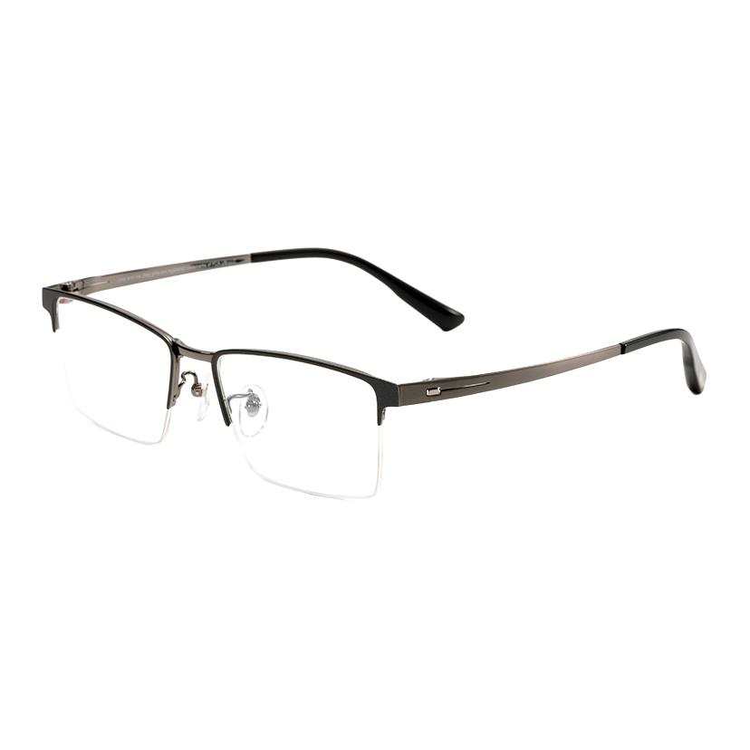 Jeep Jeep Β Titanium Square Prescription Glasses Men's Black