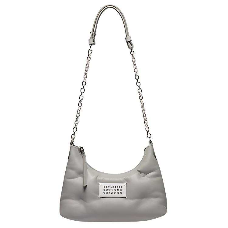 Maison Margiela Nappa Leather Shoulder Bag, Crossbody Bag Extra Mini Women's Beige