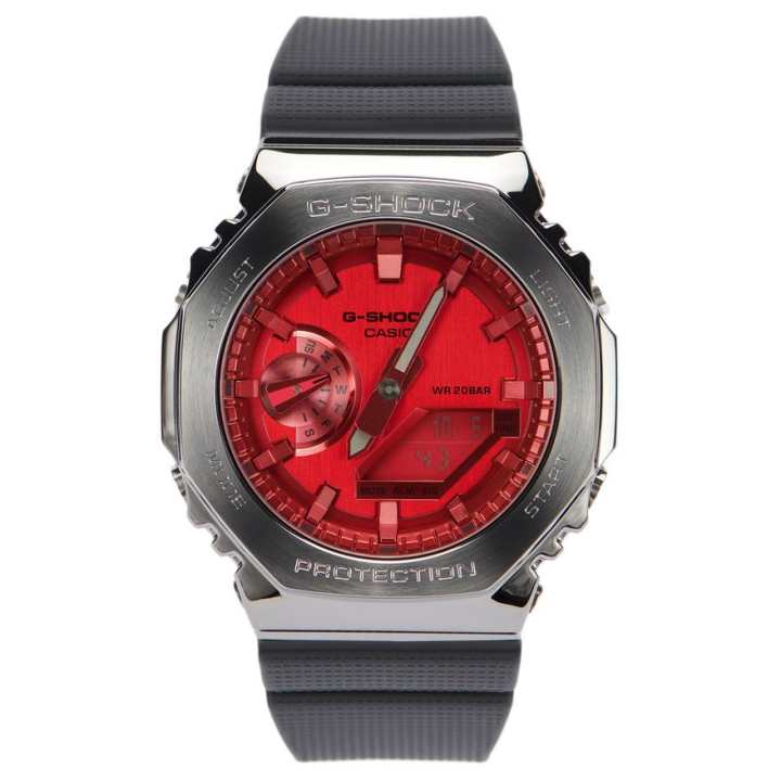 CASIO CASIO Men Full Metal Series Red Watch GM-2100B-4APR