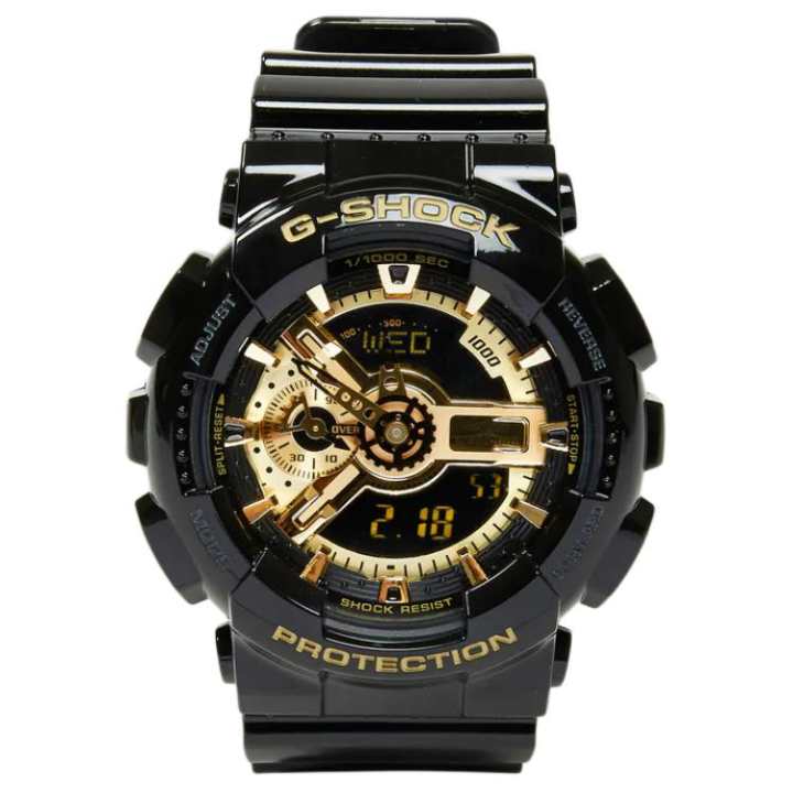 CASIO CASIO Men Liquid Crystal/Analog Dual Display Series Black Watch