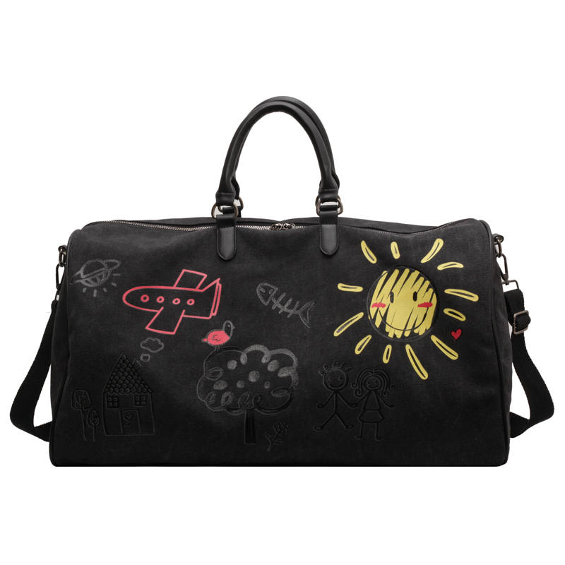 DANCANG Canvas Crossbody Bag Travel Bag Women's Multicolor