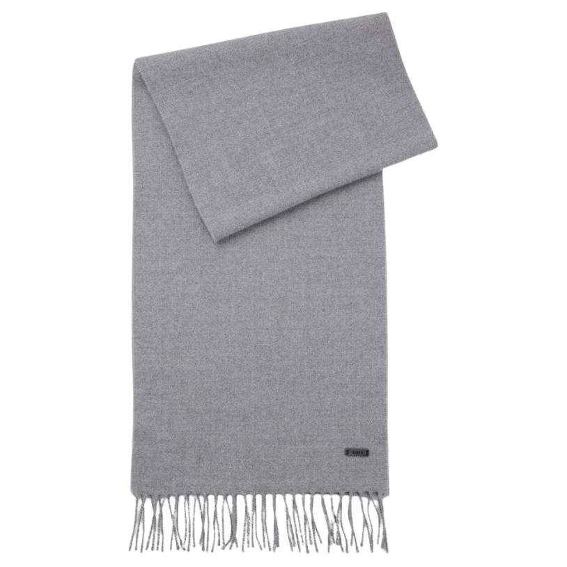 HUGO BOSS HUGO BOSS Logo-patch Fringed Scarf