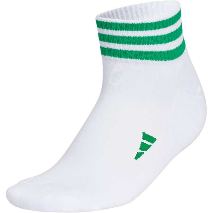 Adidas Adidas Golf Ankle Socks Unisex 1 Pack White/Green