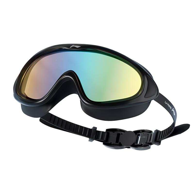 Li-Ning Li Ning Swim Goggles Polycarbonate, Silicone Swim Unisex Black