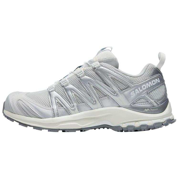 SALOMON XA PRO 3D Mesh Breathable Lightweight Low top Running Shoes Unisex Daybreak Blue Silver Vanilla