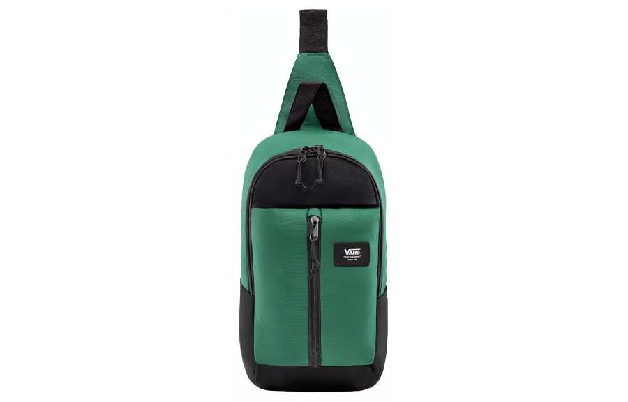 Vans Vans Polyester Crossbody Bag, Shoulder Bag Regular Men's Green