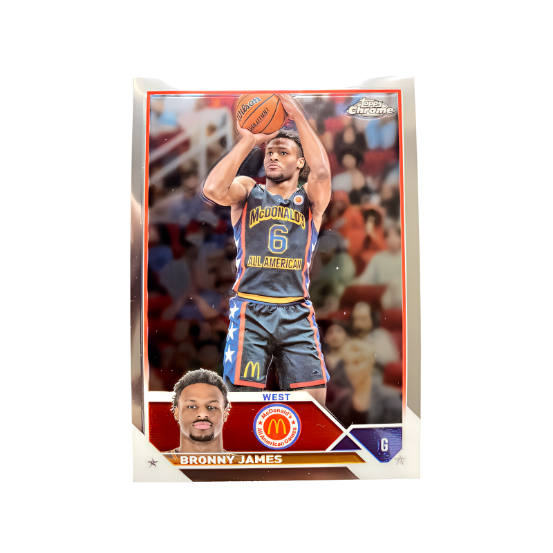 Topps Brownie, James, Basketball Card, First Official Rookie Card Sports Cards 1 Pc