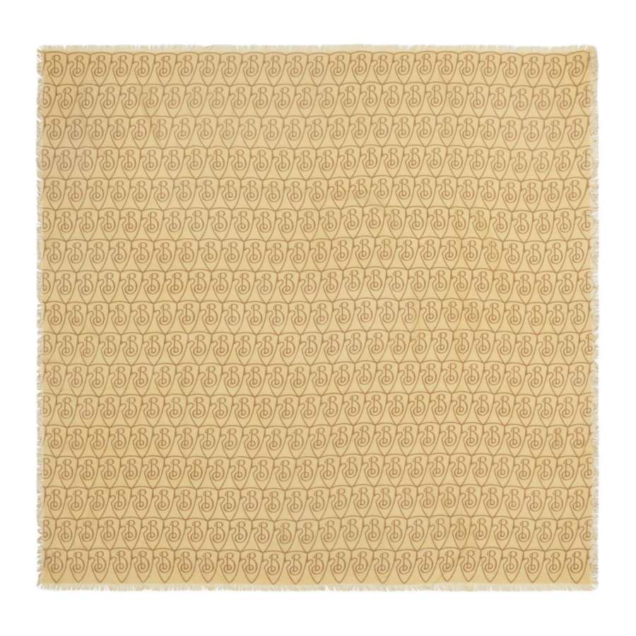 Burberry Burberry B Shield scarf