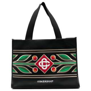 CASABLANCA Embroidered Tote Bag