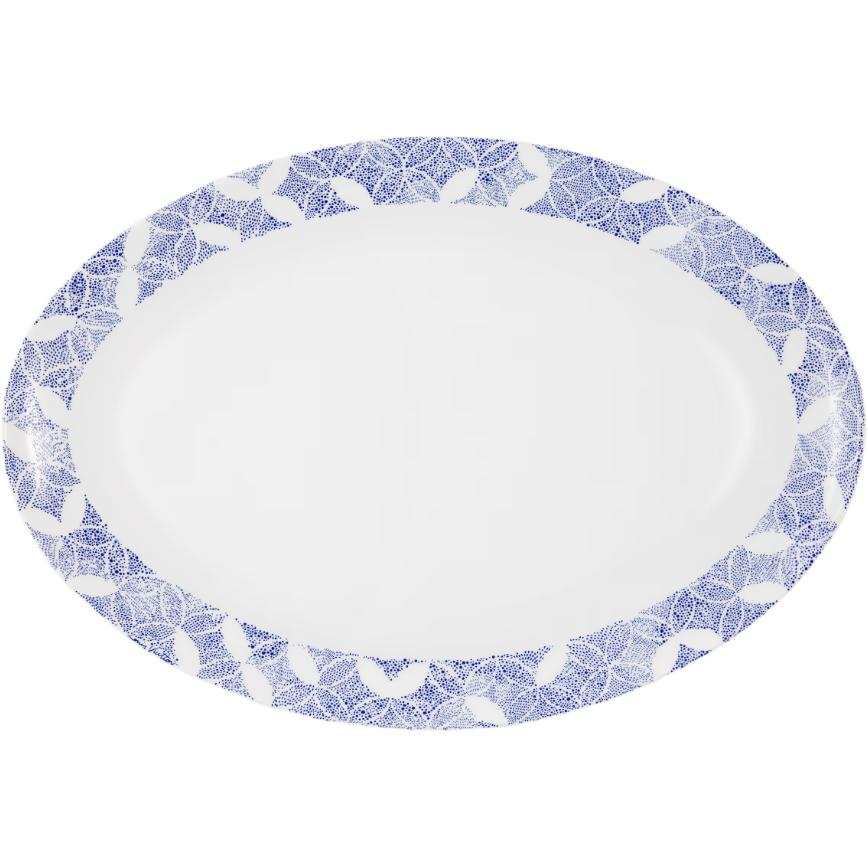 LOUIS VUITTON LOUIS VUITTON Ceramic Plates Blue White