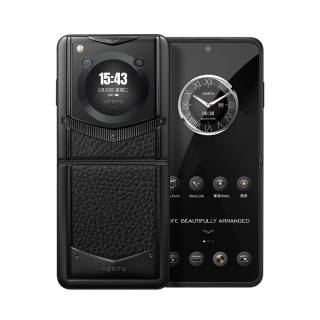 VERTU Flip Snapdragon 8 Gen 2 AI Safety Encryption One Machine Three Systems Foldable Display Smartphone