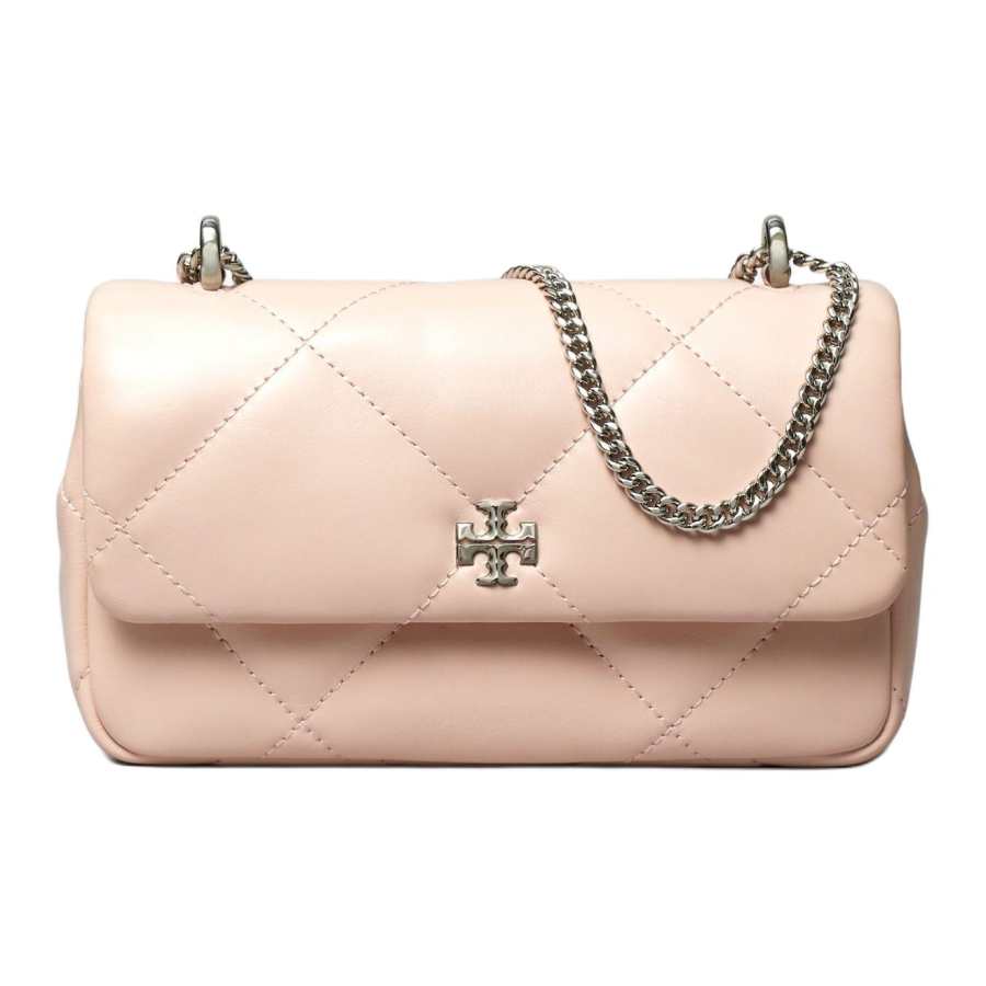 TORY BURCH Kira Nappa Leather Shoulder Bag, Crossbody Bag Mini Women's Pink