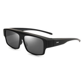 Jeep TR/Memory Plastic Square Sunglasses Men's