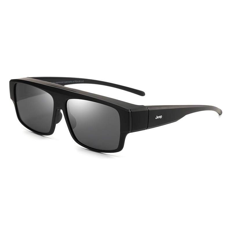 Jeep Jeep TR/Memory Plastic Square Sunglasses Men's