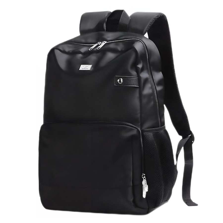 SEPTWOLVES SEPTWOLVES Fabric Backpack Men's Black