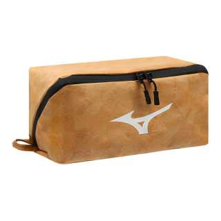 Mizuno DuPont Paper With Polyester Handbag Regular Unisex Khaki Brown/Stone Gray/Jade White