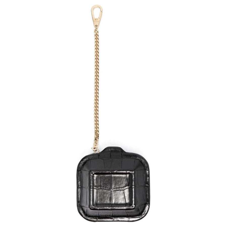 BALLY Calfskin Wallet Women's Black