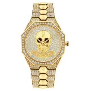 Police Wrist Watches Quartz Movement Stainless Steel Strap 35mm Silver Dial Women's Watch 30m Water Resistant