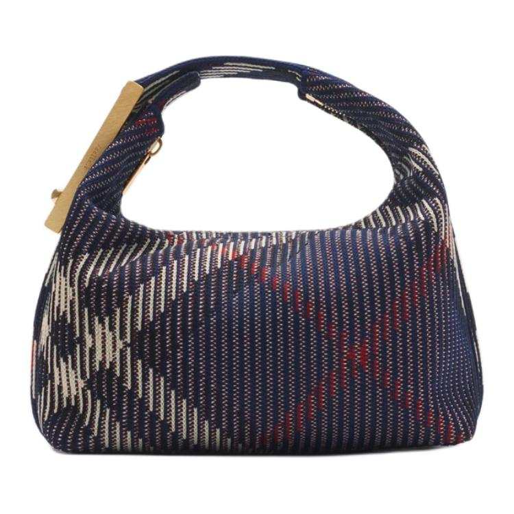 Burberry Polyamide Handbag Mini Women's Ocean Blue