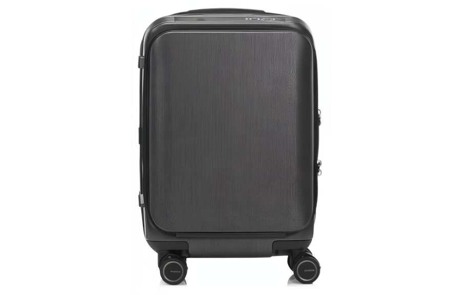 SAMSONITE UNIMAX Polycarbonate Travel Suitcase QO9 Luggage 20 Inch, 25 Inch, 28 Inch Unisex Black