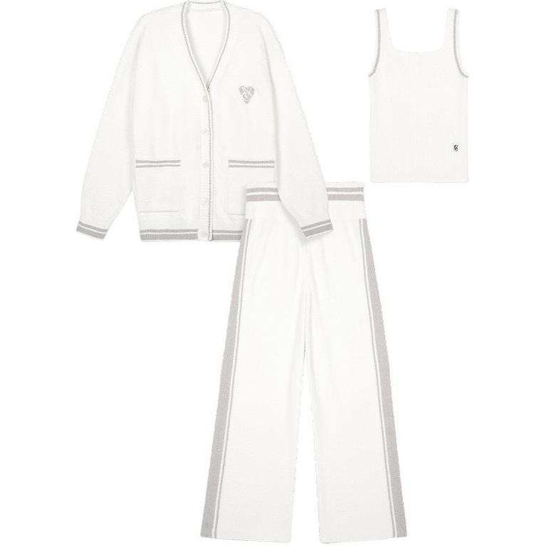 Victoria's Secret THE MIX Pajama Set Women's Coconut Milk White