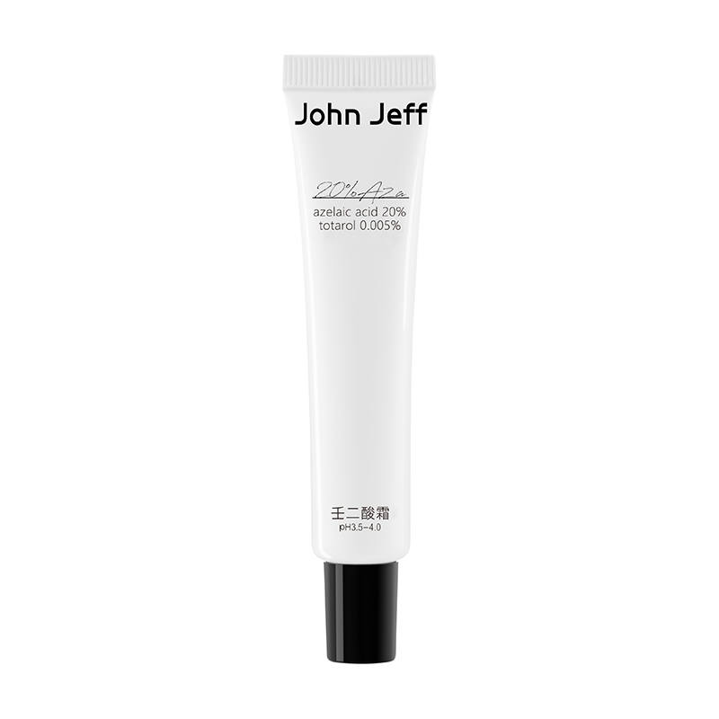 JOHN JEFF JohnJeff 20% Azelaic Acid Face Cream Oil Control Acne Treatment For Pimple Removal