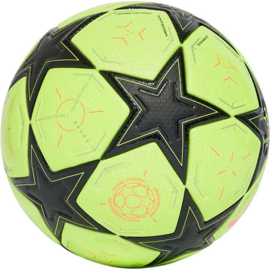 Adidas Adidas Size 5 Soccer Ball Pu Seamless Thermal bonding Unisex Bright Yellow Neon Black