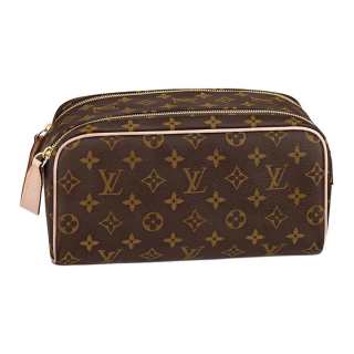 LOUIS VUITTON Dopp Kit Toilet Pouch Monogram Canvas