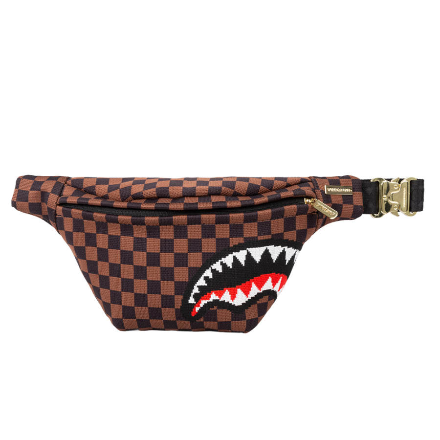 SPRAYGROUND SPRAYGROUND Polyester Fanny Pack Regular Unisex Brown