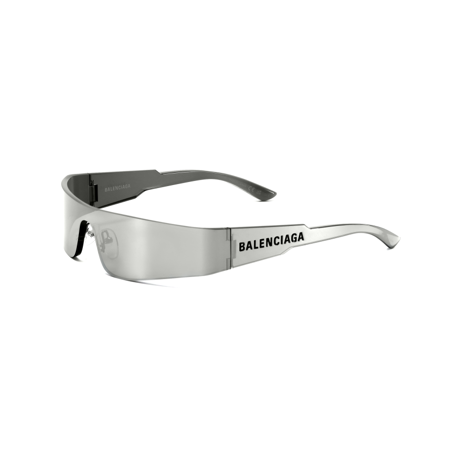 Balenciaga Square Sunglasses Men's Silver