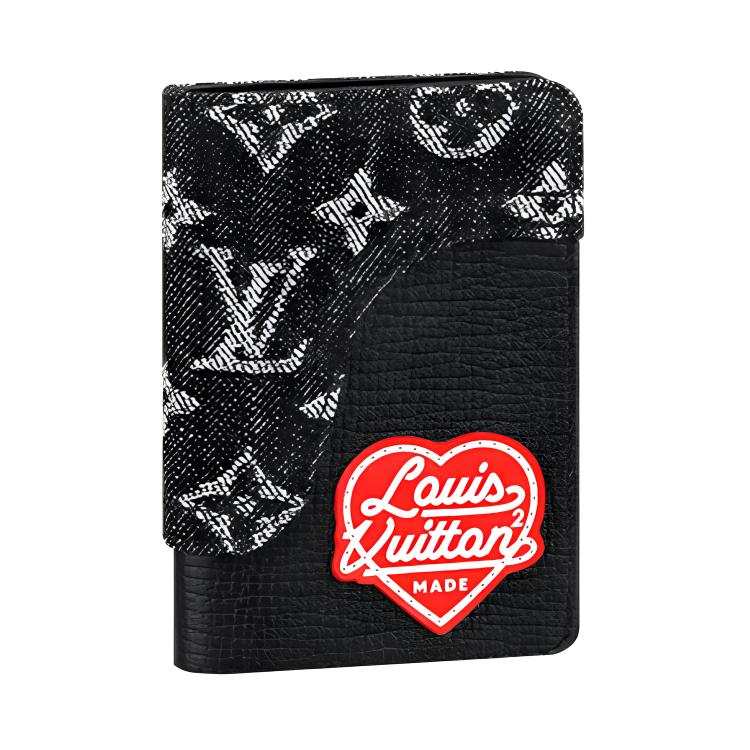 LOUIS VUITTON LOUIS VUITTON X Nigo Pocket Organizer Monogram Black