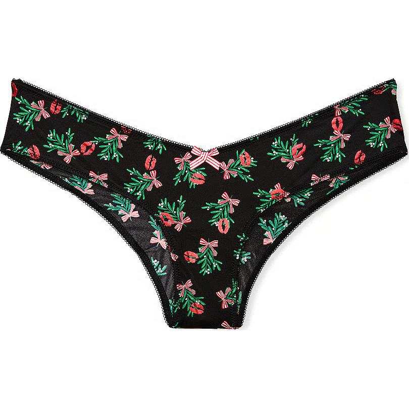 Victoria's Secret Very Sexy Smooth High Leg Cheeky Panty/Black Underpants Women's 1 Pack Black