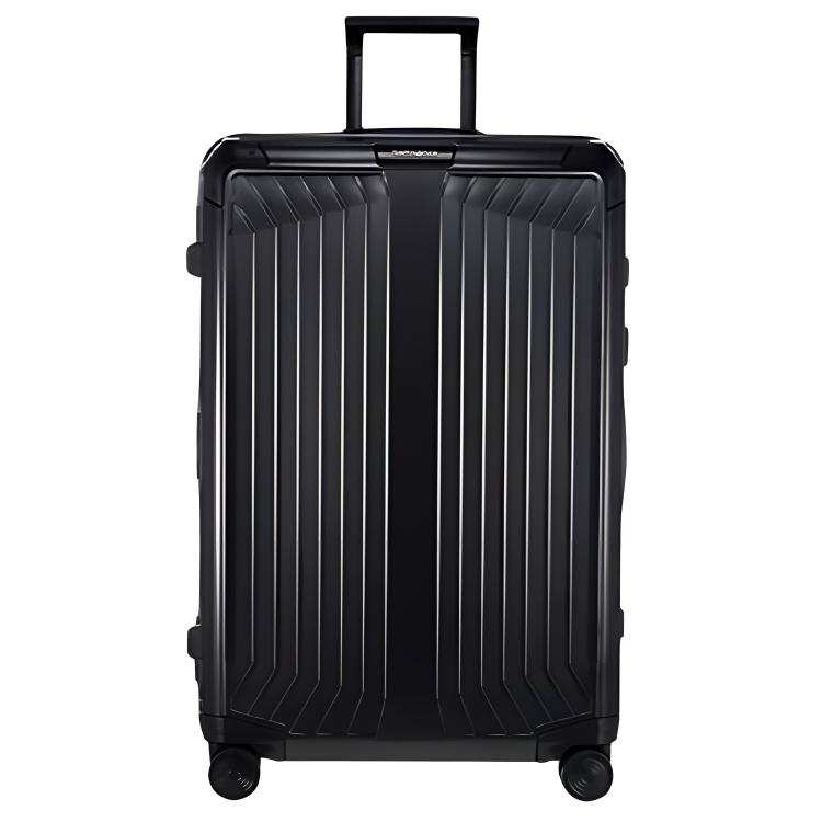 SAMSONITE LITE BOX ALU Aluminum Magnesium Alloy Trolley Bag Unisex Black