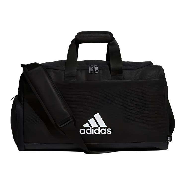 Adidas Adidas Recycled Polyester Gym Bag, Shoulder Bag, Crossbody Bag, Handbag, Travel Bag Regular Men's Black