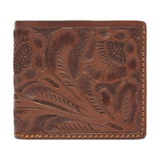 Double RL Polo Ralph Lauren Leather Wallet Men's Brown