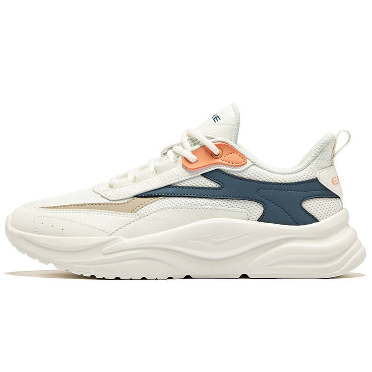 Erke Adventure 2.0 Abrasion Resistant Slip Resistant Low top Casual Shoes Men's Microcrystal White Vintage Gray Blue