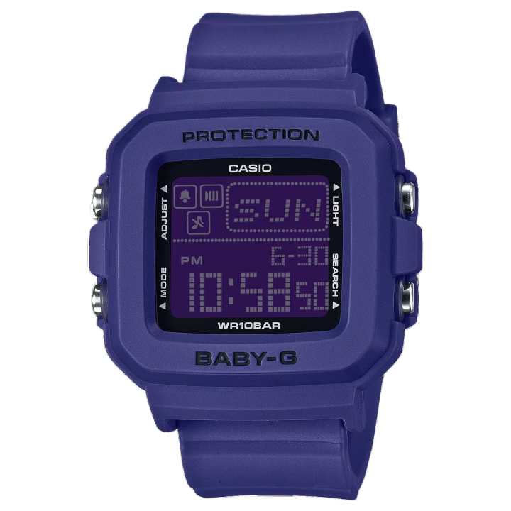 CASIO CASIO Unisex Purple Watch BGD-10K-2