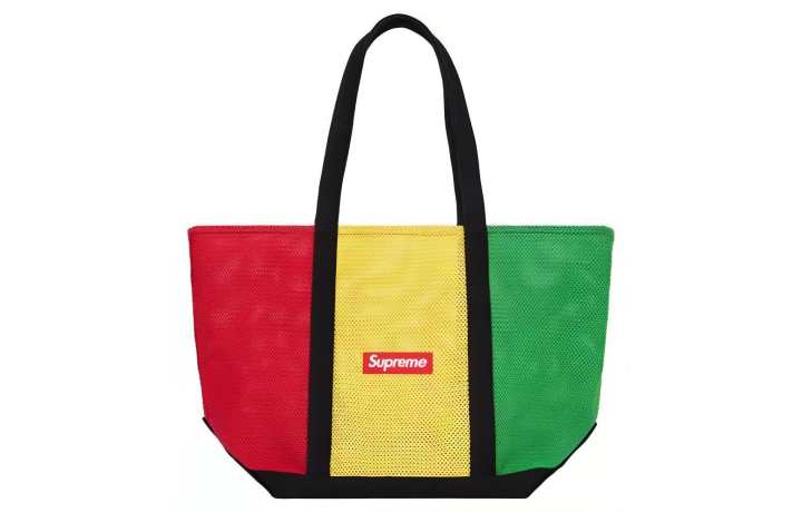 Supreme Supreme Cotton Tote Bag, Shopping Bag, Handbag, Shoulder Bag Large Unisex Multicolor