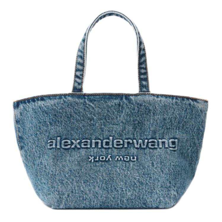 Alexander Wang Alexander Wang Logo Embossed Small Punch Tote Bag