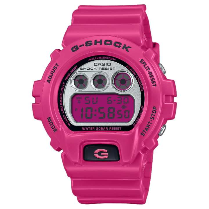CASIO CASIO Unisex G-SQUAD Series Silver Watch DW-6900RCS-4