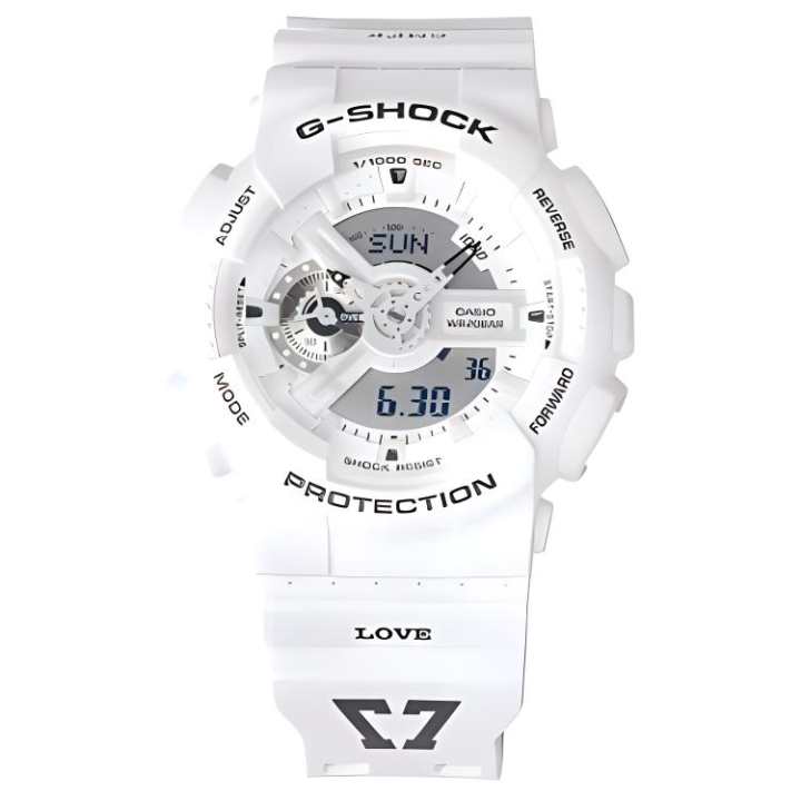 CASIO CASIO / 200m Waterproof Quartz Movement Resin Strap Watch Men's Watches White Dial