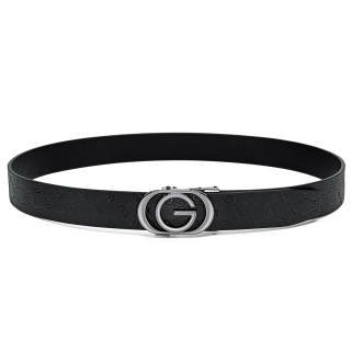 JAGUAR Cow Leather Belts Men's Width 3.5cm