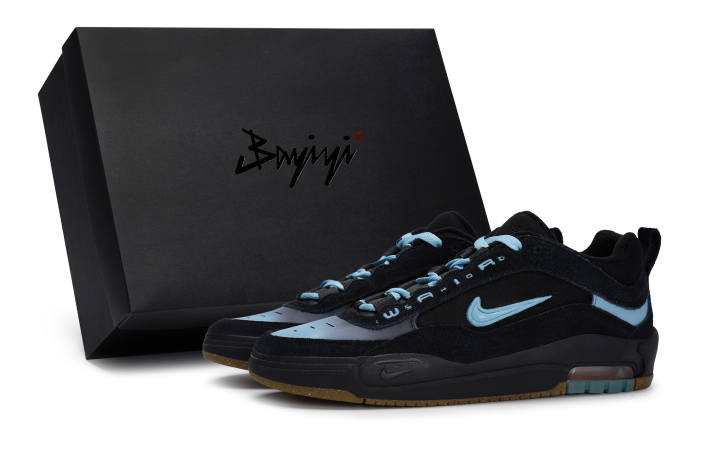 Nike Nike SB Ishod 811 Manufacturing, Li Night Blue, Special Shoe Box Slip Resistant Abrasion Resistant