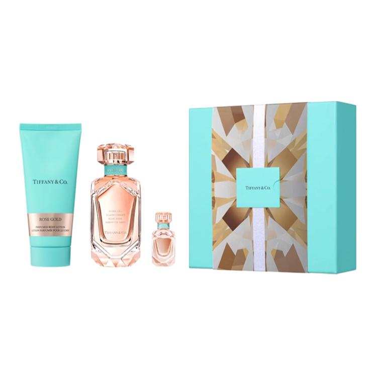 TIFFANY & CO. Rose Gold Premium Collection Box Women's Perfume Set Eau De Parfum EDP Floral Scent