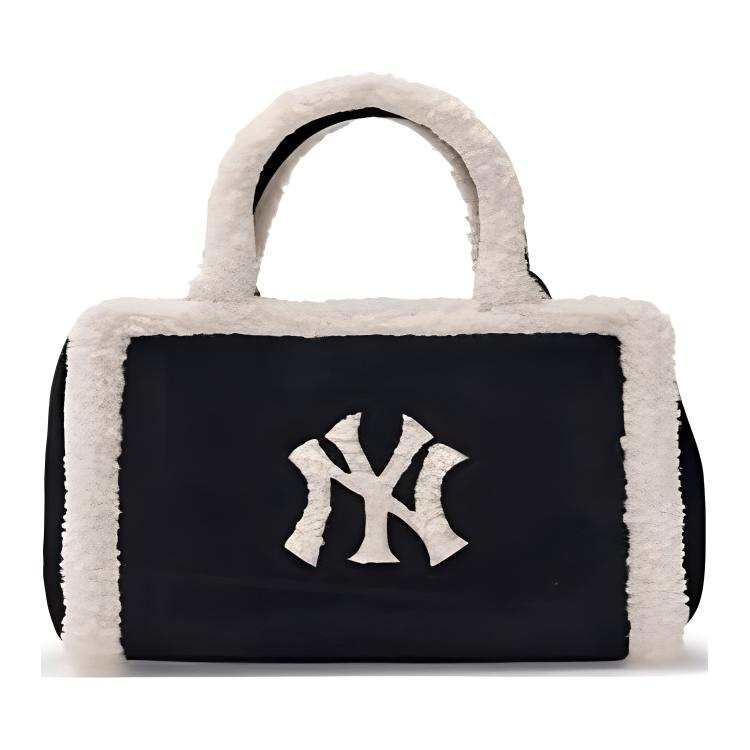 MLB Polyester Tote Bag, Shopping Bag, Shoulder Bag, Crossbody Bag, Handbag Small Women's Black
