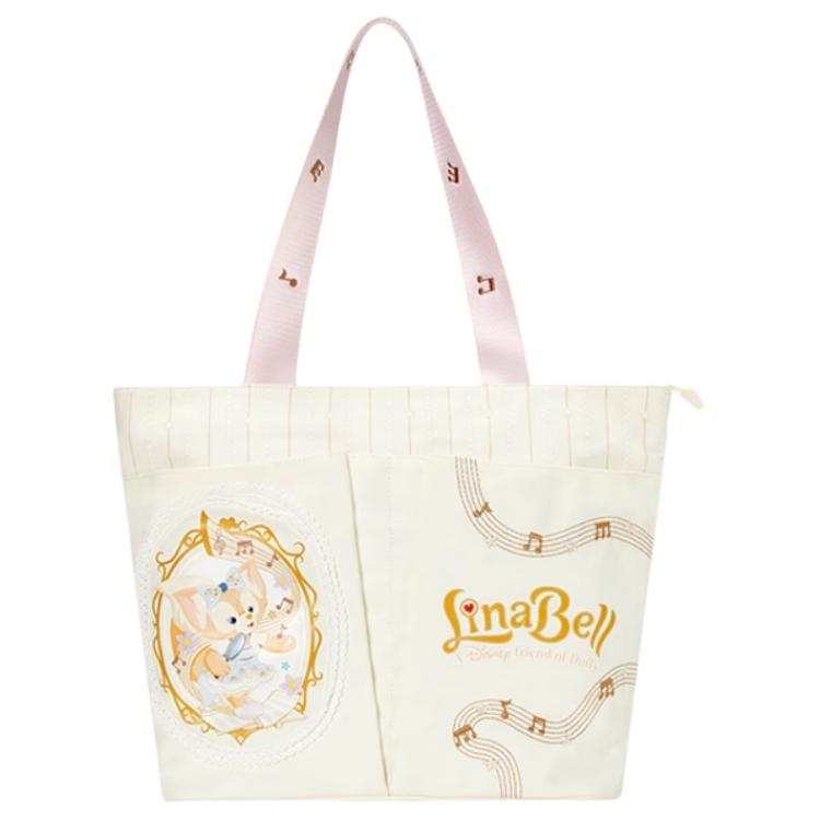 Disney Cotton Tote Bag, Shopping Bag, Handbag, Shoulder Bag Women's White